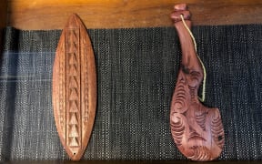 Carving from Piki Toi