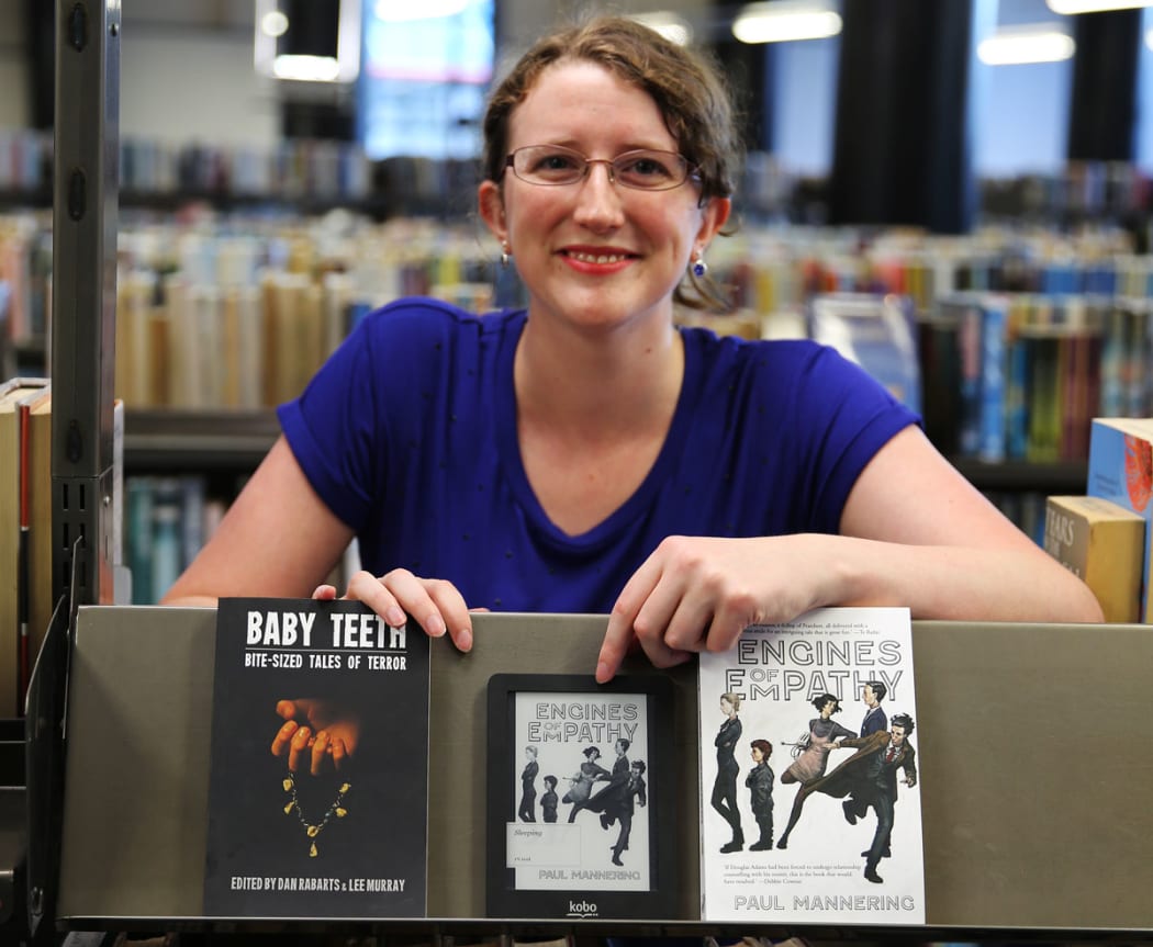 Marie Hodgkinson's Paper Road Press focuses on ebooks however, demand for physical books is still sufficient that it makes paperback copies too.