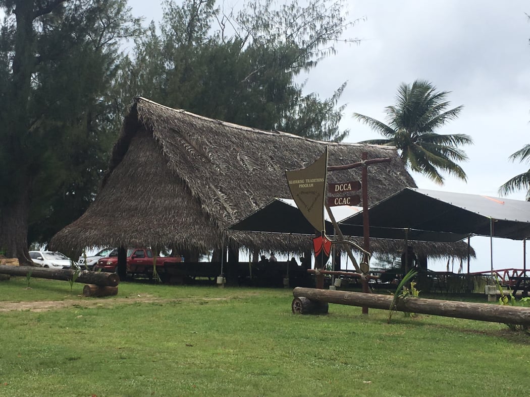 CNMI traditional canoe house