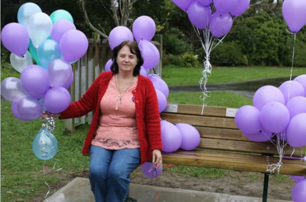 Lois Tolley’s mother Cathrine (pictured) and more than 50 friends gathered in an Upper Hutt park in October to share memories of her life and release ballons in her memory.
