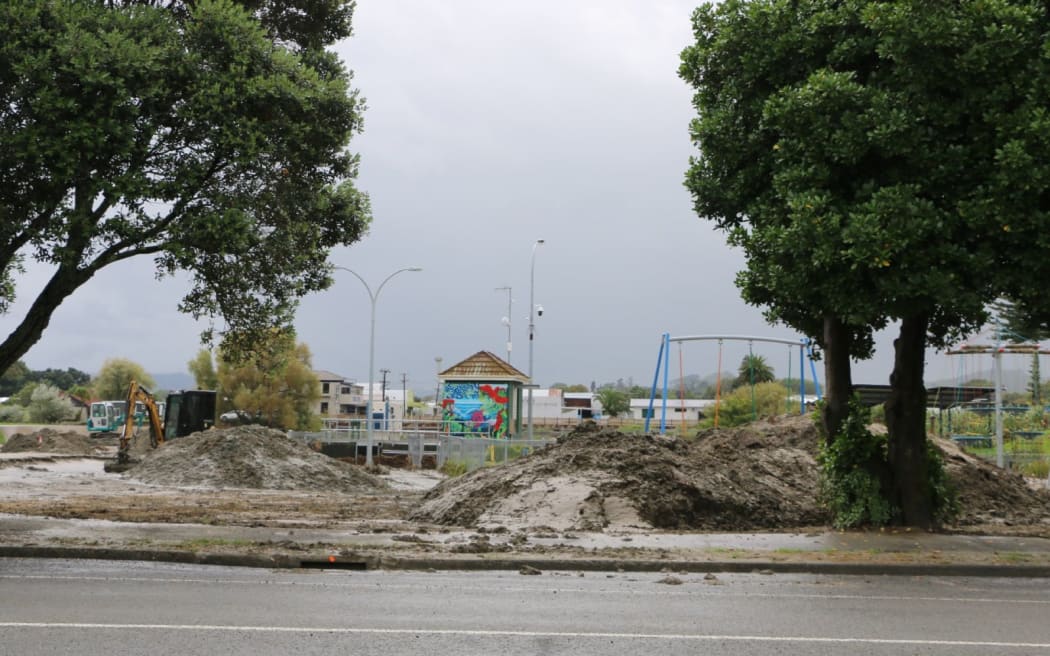 Destruction left behind in Wairoa by Cyclone Gabrielle.