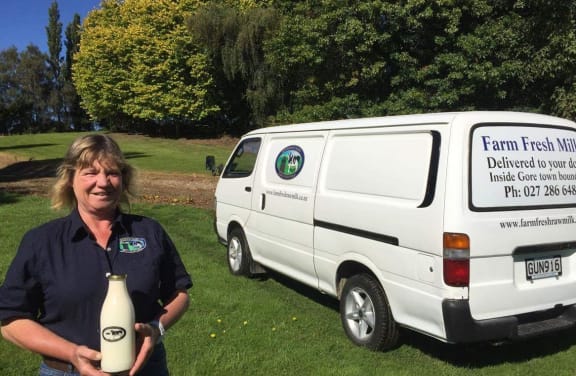 Beth Henderson of Farm Fresh Milk in Gore