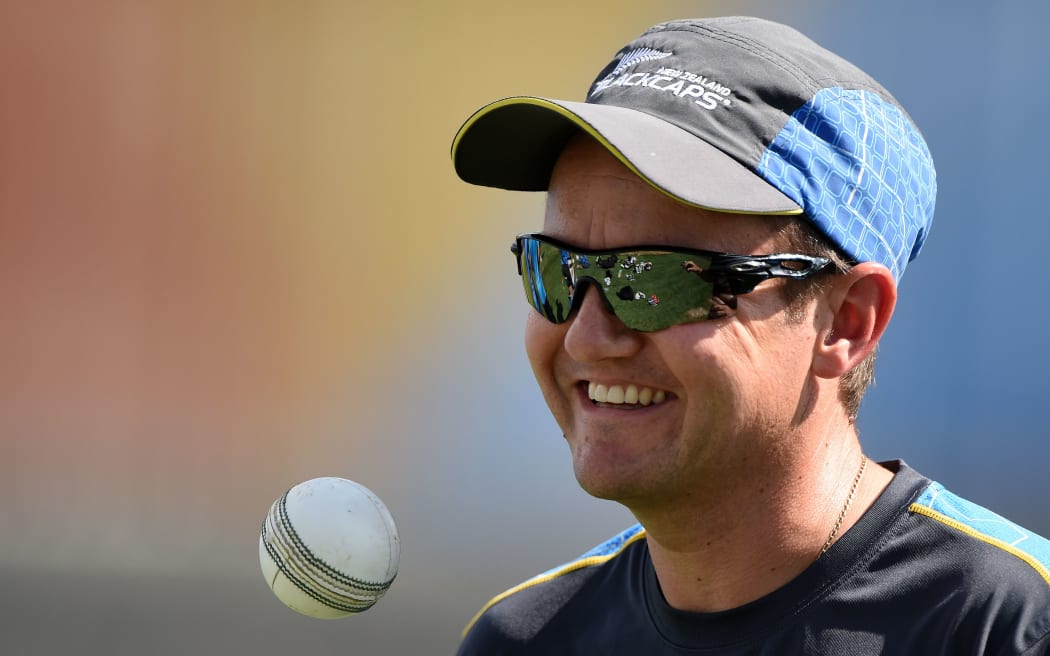 The Black Caps coach Mike Hesson.