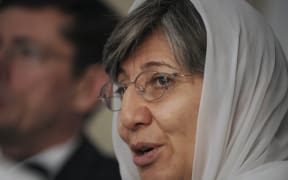 Afghanistan Independent Human Rights Commission chair Sima Samar.