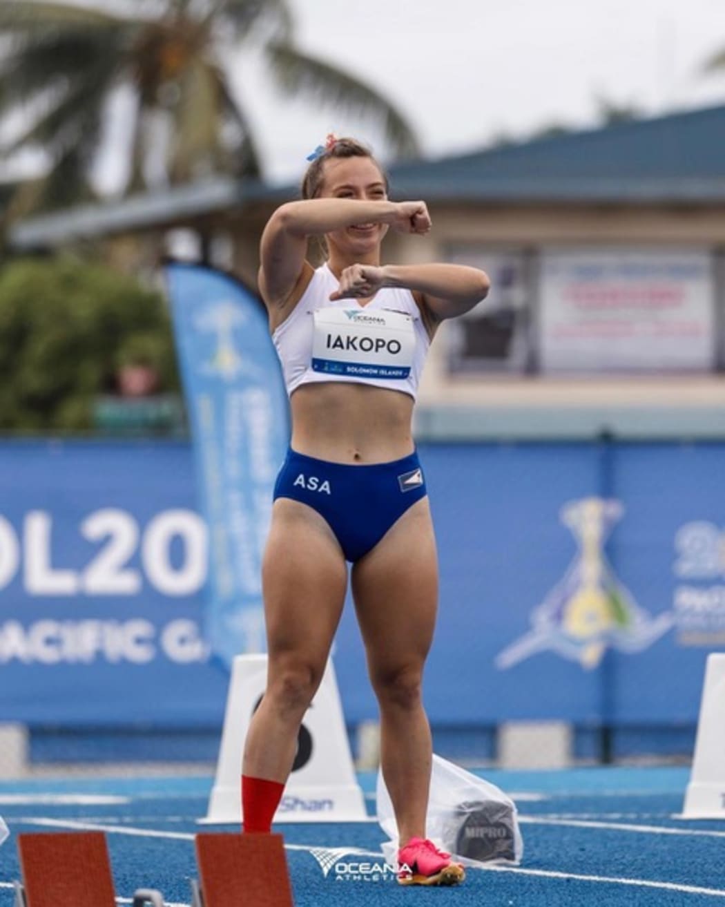 Iakopo qualified for the Olympics by competing in multiple qualifying events and achieving the required times in sanctioned competitions.