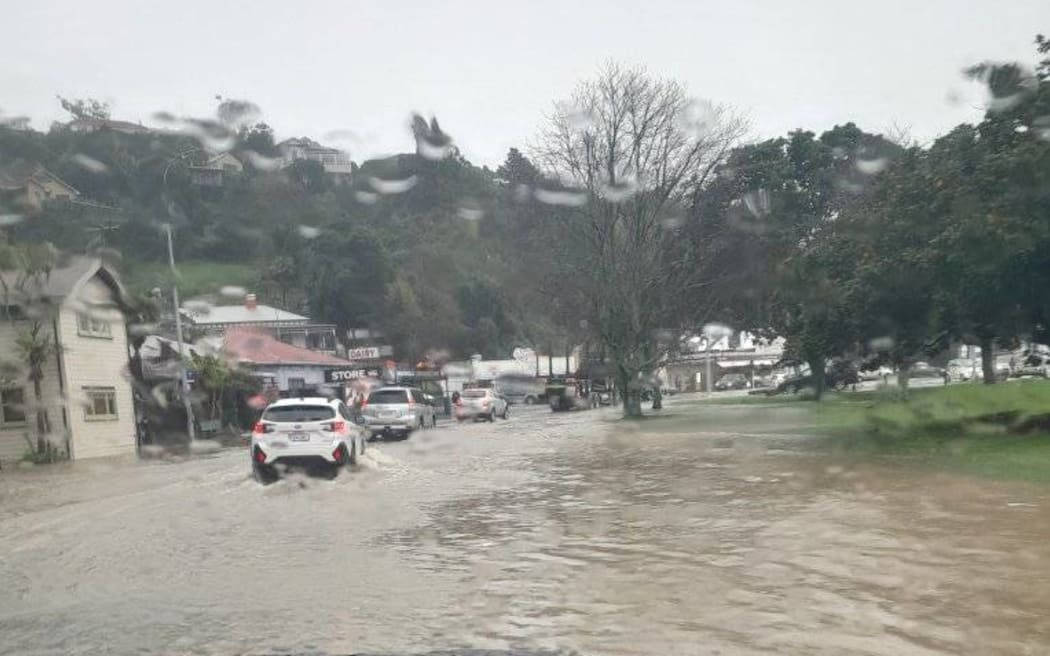 Flooding in Nelson, 26 May, 2025.
