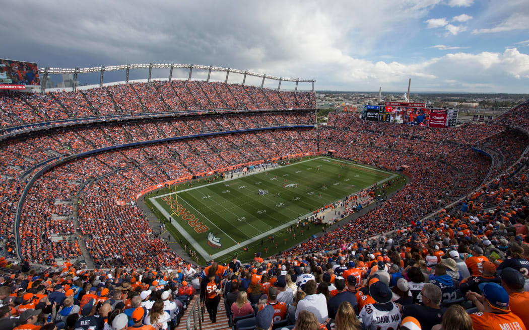 Mile High Stadium in Denver