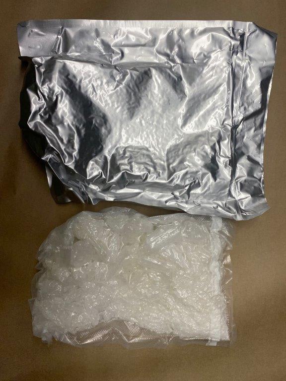 Half-a-kilogram of methamphetamine, concealed within a box of Lego from the US, was intercepted by Customs at the border.