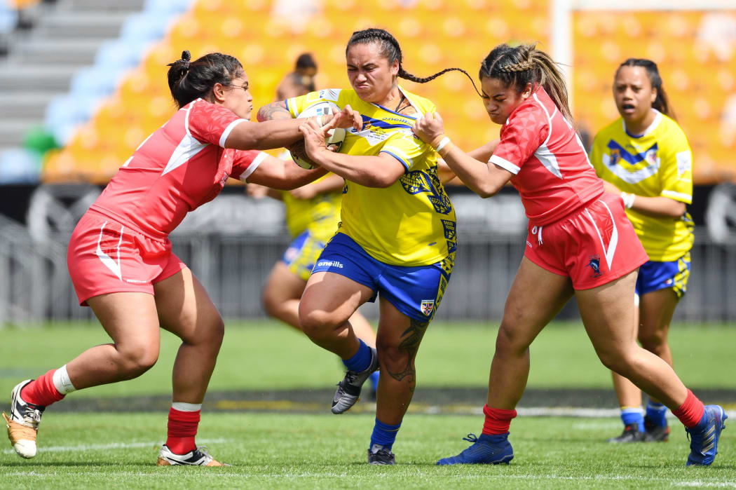 Tonga were impressed on both attack and defence.