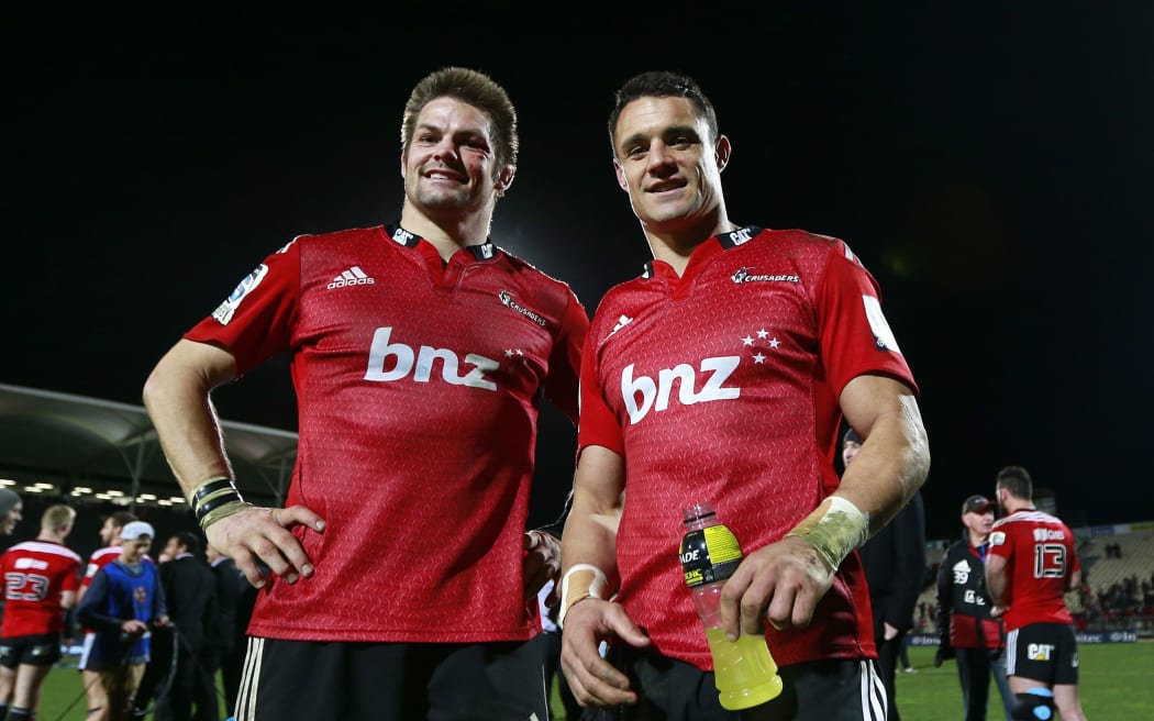 Richie McCaw and Dan Carter.