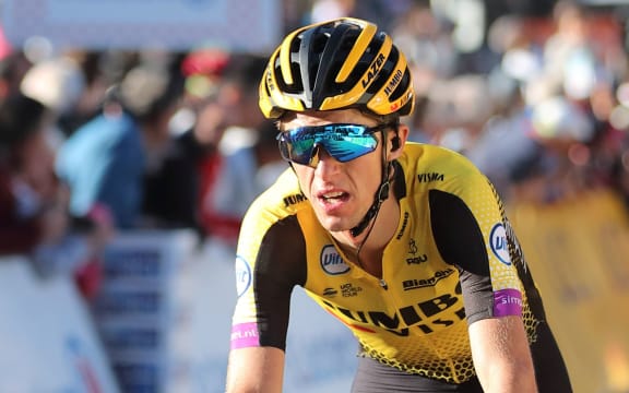 New Zealand cyclist George Bennett.