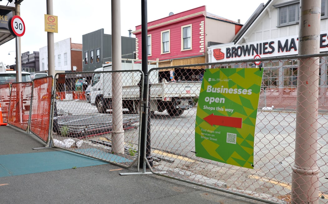 The council was erecting wayfinding signage, undertaking advertising campaigns, and planning several promotions to aid affected businesses.