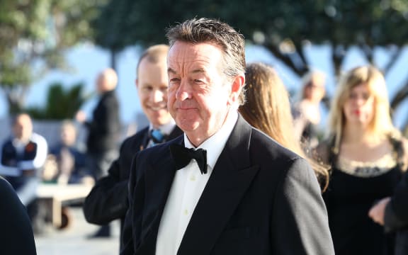 Sir Michael Fay during the Duco Event, Sir Richard Branson Live in Auckland, Viaduct Events Centre,  Auckland, New Zealand. Thursday 20 October 2011. Photo: www.photosport.co.nz