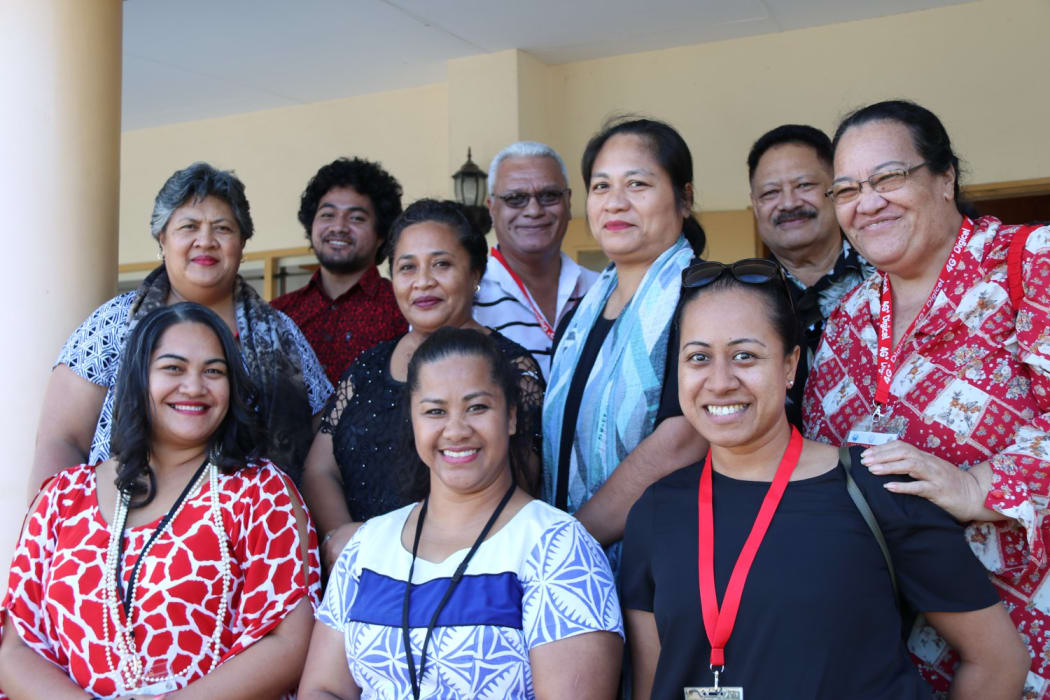Members of Tonga's media