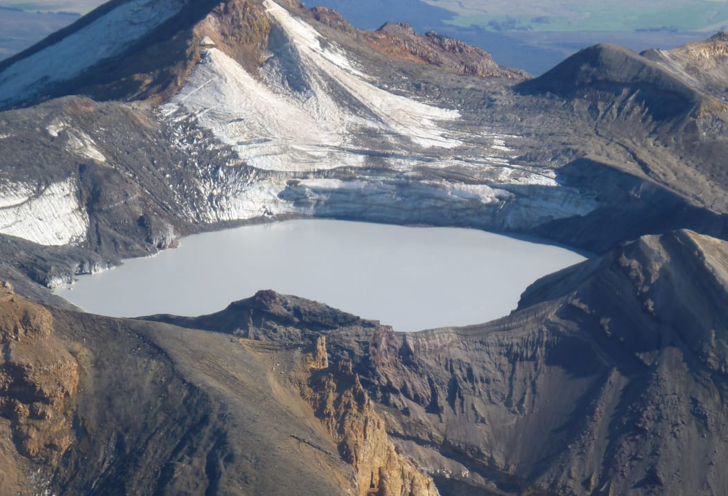 Crater lakes temperatures at Mt Ruapehu have been slowly rising.