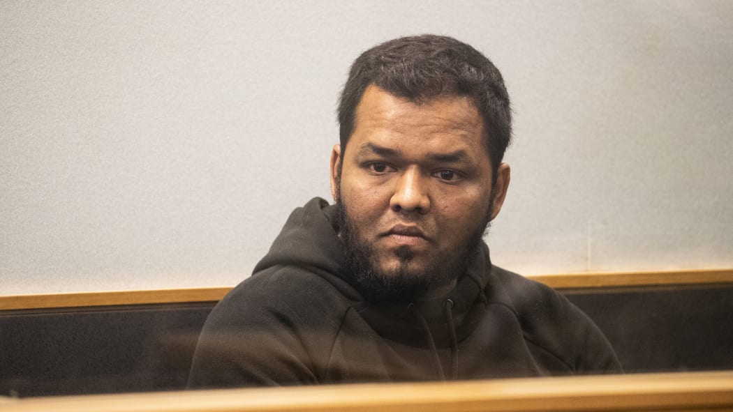 Ahmed Aathill Mohamed Samsudeen appears in the High Court in Auckland on 7 August 2018.
