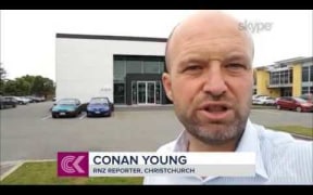 RNZ reporter Conan Young seeks answers at Solid Energy HQ