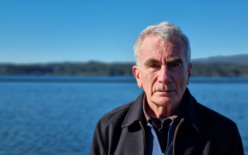 Lakes Water Quality Society chairman John Gifford, at Lake Rotoiti.