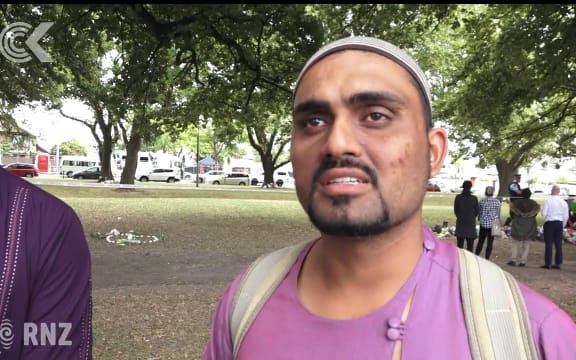 Mosque shooting victim's friends fly from Auckland to pay respects