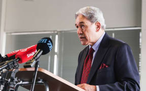 Rail Minister Winston Peters announces plans for the new Cook Strait ferries.