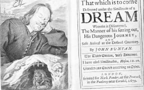 The Pilgrim's Progress frontispiece and title page third edition 1679.