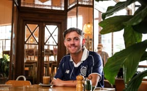 Auckland FC player Lachlan Brook