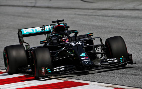 Lewis Hamilton Mercedes driver.
