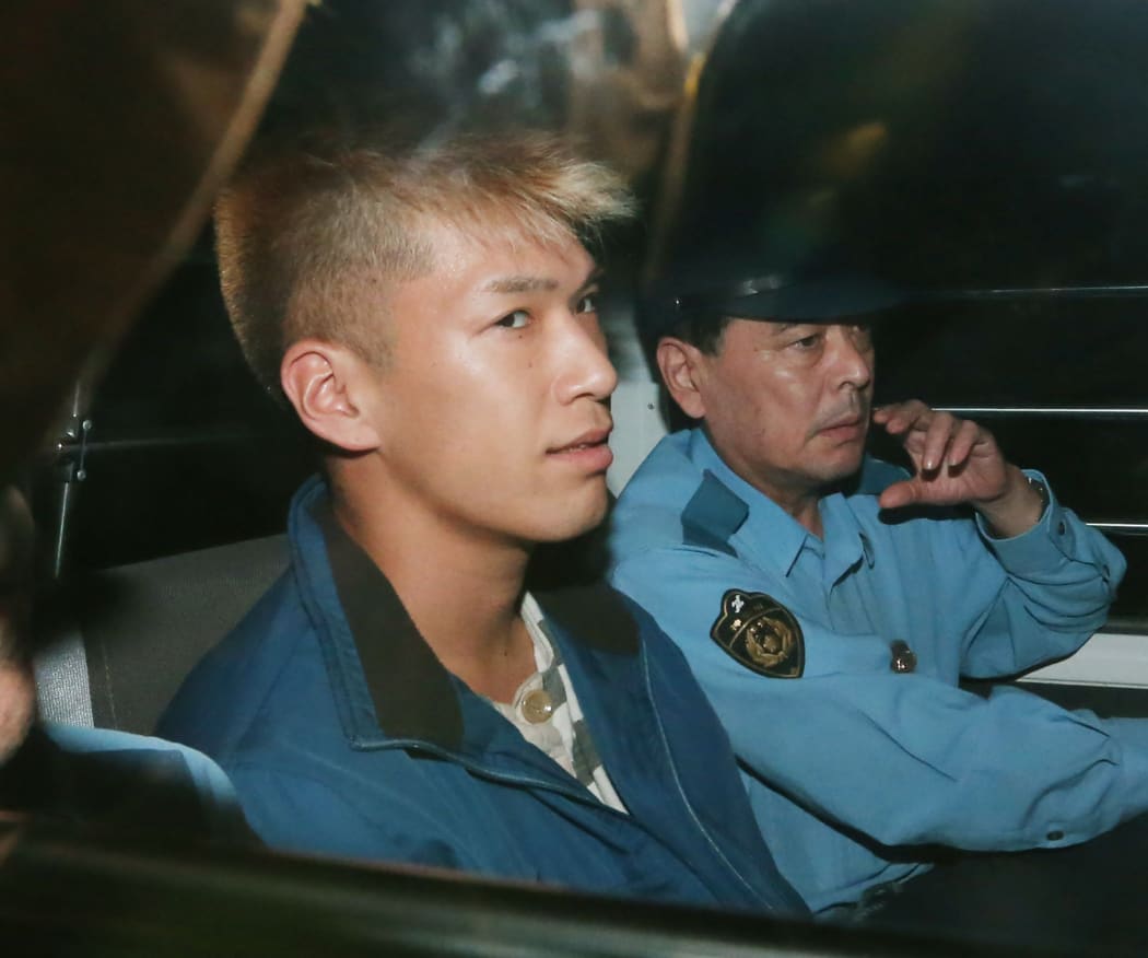 Satoshi Uematsu when he was detained in 2016.