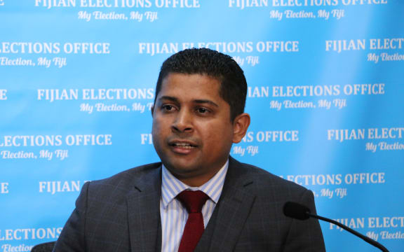 Fiji's Supervisor of Elections Mohammed Saneem.