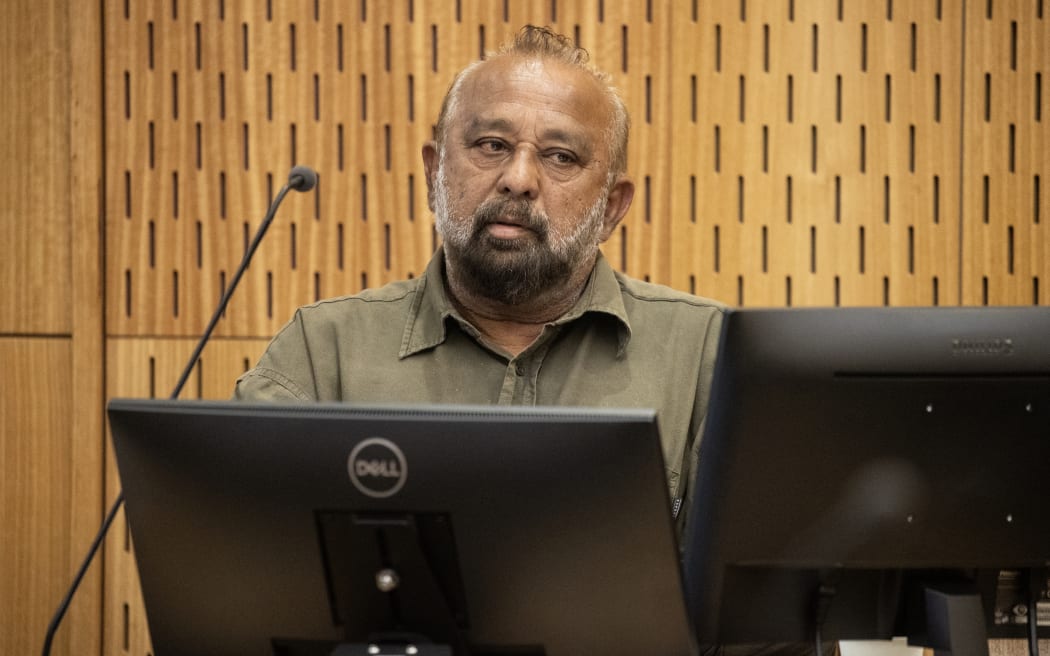 Survivors of the March 15th Terror attack in Christchurch have spoken today at the Christchurch Court. Pictured: Mohammad Siddiqui

02 November 2023 New Zealand Herald Photograph by George Heard