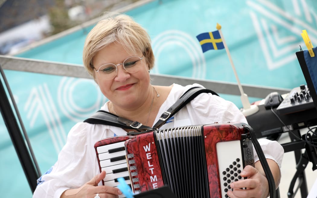 The piano accordion was played during the opening date announcement for Ikea.