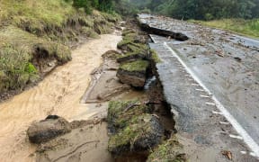 The Waikare Bridge at Putorino - SH5 Napier-Taupō - Cyclone Gabrielle damage