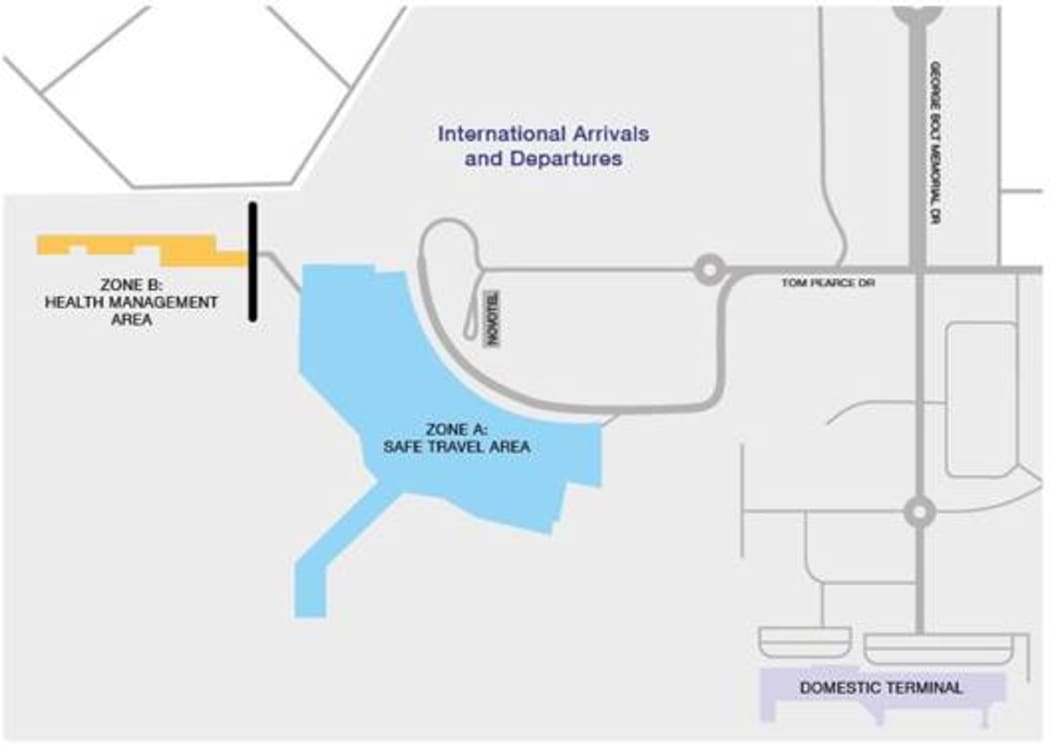 Auckland Airport announces its plans for two separate zones at its international terminal, allowing for travel to countries which New Zealand has a safe travel bubble arrangement, as soon as one is announced.