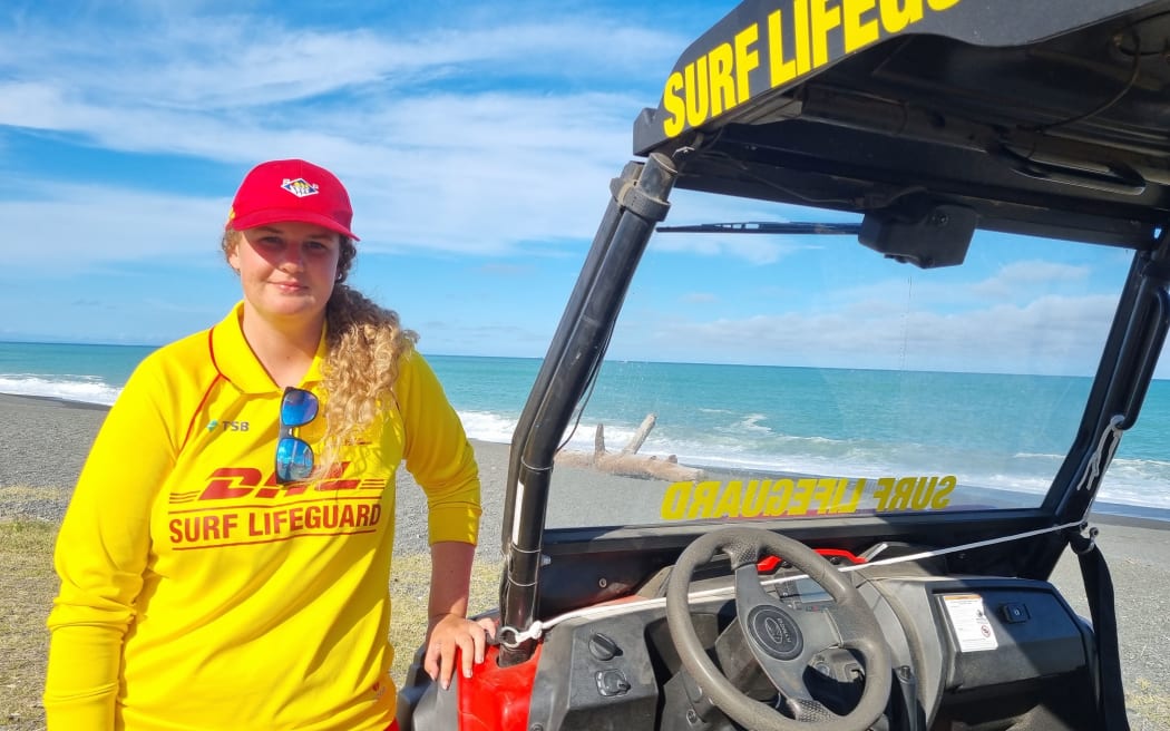 Pacific Surf Life Saving Club captain Leah Cooper, of Napier, says the surf over the last few days has been “big and dangerous”.