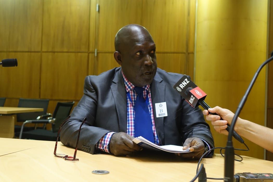 Autonomous Bougainville Government MP, Rodney Osioico.