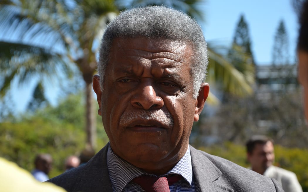Louis Mapou of New Caledonia's pro-independence UNI Party