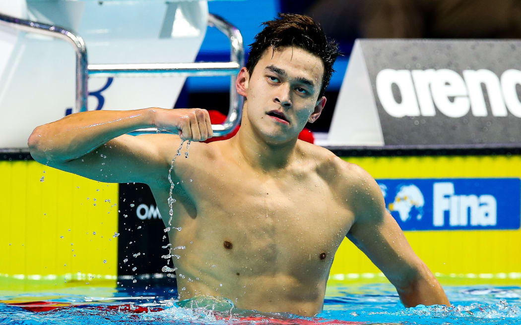 Chinese swimmer Sun Yang.