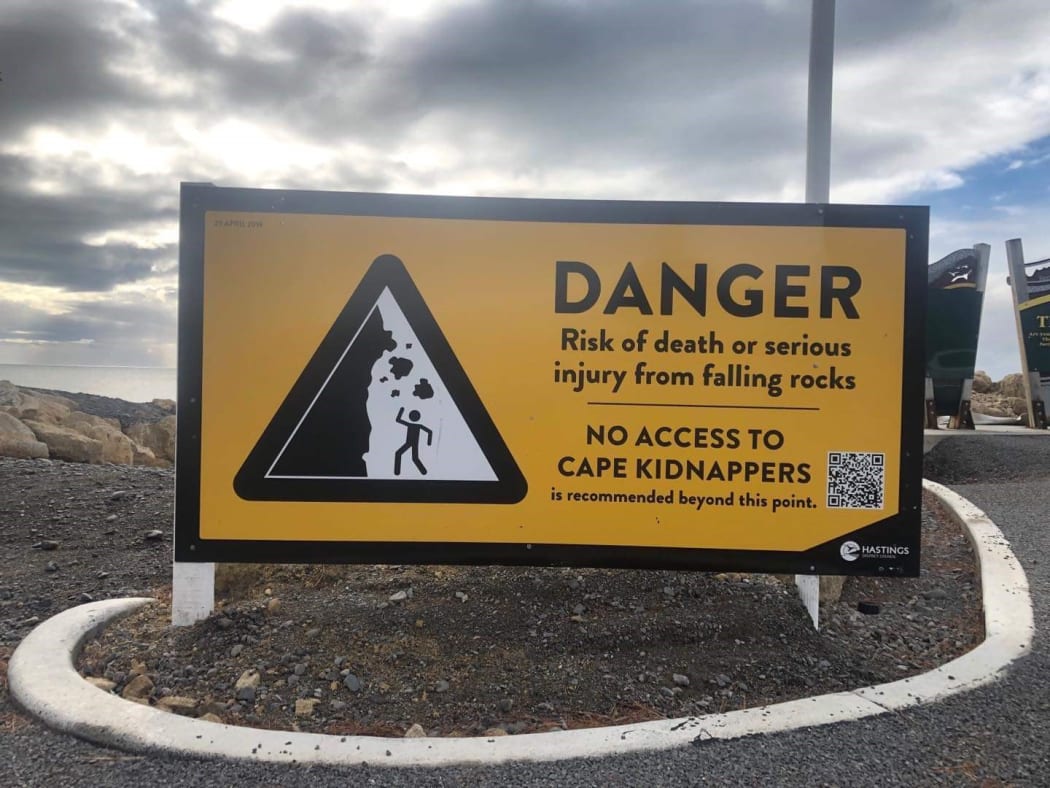 Cape Kidnappers signage