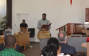 Tonga's Parliamentary Speaker, Lord Fakafanua