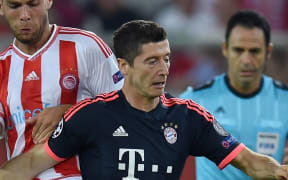 Bayern Munich striker Robert Lewandowski
