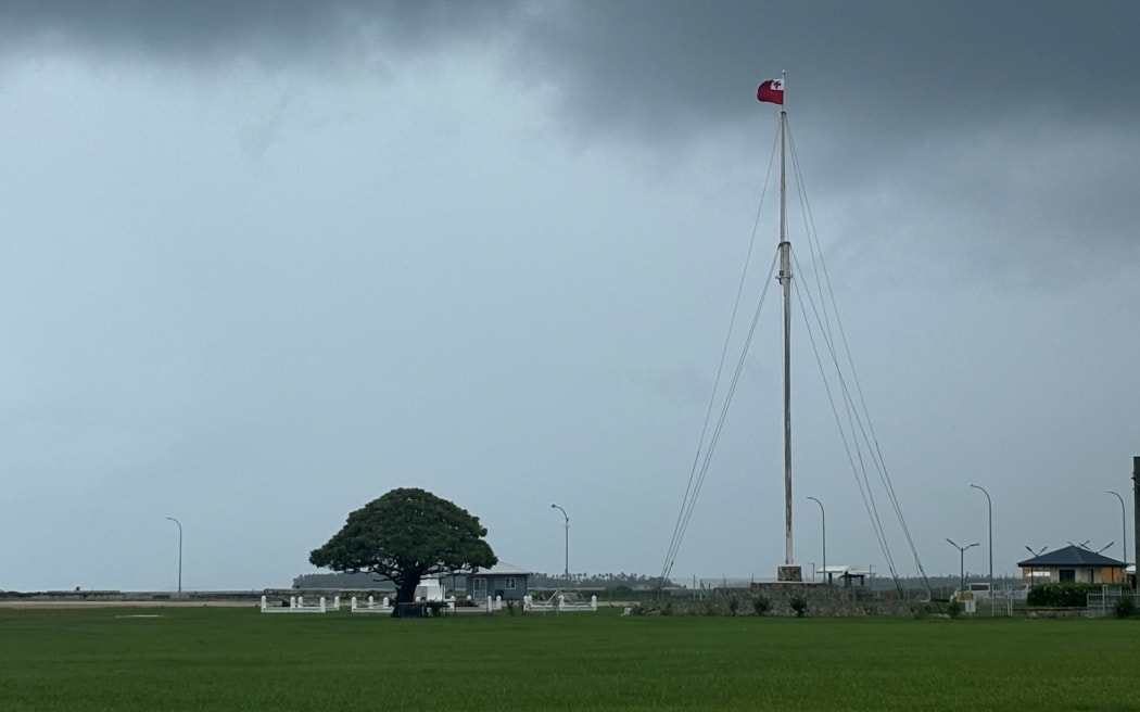 Flagpole, Nuku'alofa, Tonga. Photo: Teuila Fuatai/ RNZ Pacific.