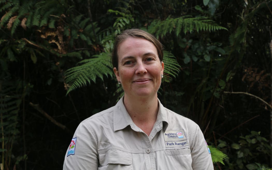Auckland Council senior ranger Miranda Bennett.
