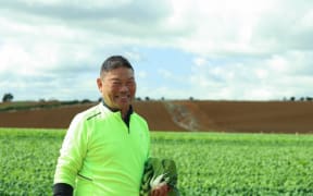 Allan Fong, the founder of The Fresh Grower, the second generation of Chinese kiwi grower