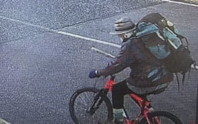 Roy Arbon pictured riding from Runanga to the Mt Davy area on 23 July 2025.