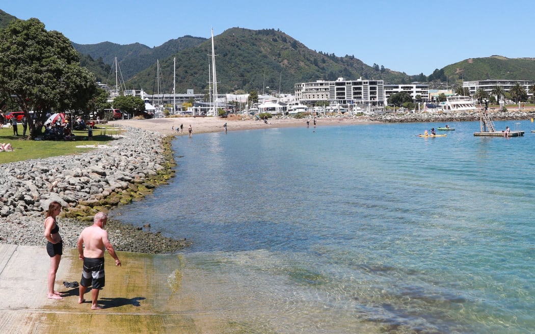 01012022 News Photo : Scott Hammond/ Stuff
Picton
Shelley Beach 
New rock