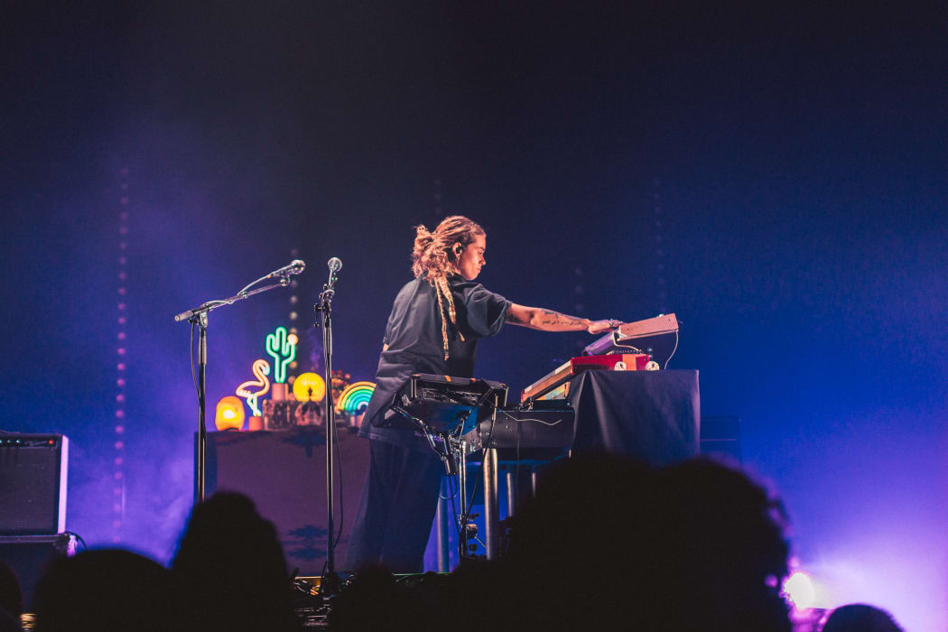 Tash Sultana live at the Wellington Opera House