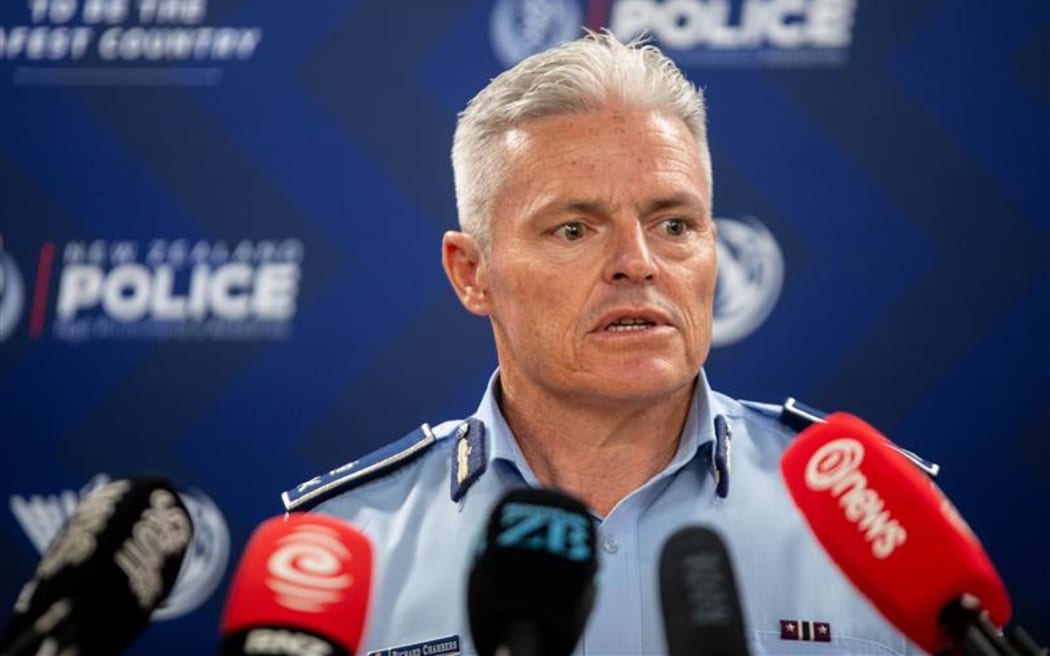 Tom Phillips standup In Hamilton: Police Commissioner Richard Chambers