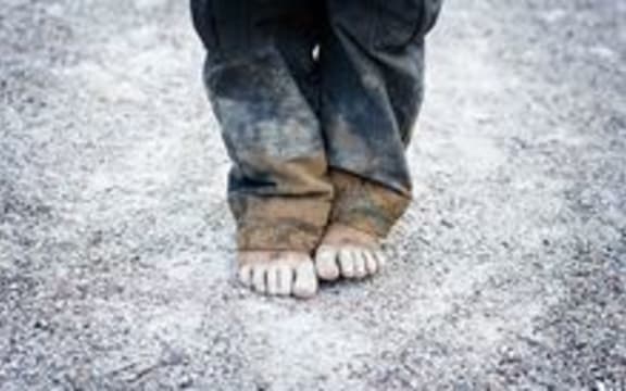 poverty feet
