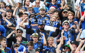 Fans. A-League Men, Round 9, Auckland FC v Western United FC, Go Media Stadium, Auckland, Saturday 21 December 2024. Copyright Photo: Shane Wenzlick / www.photosport.nz