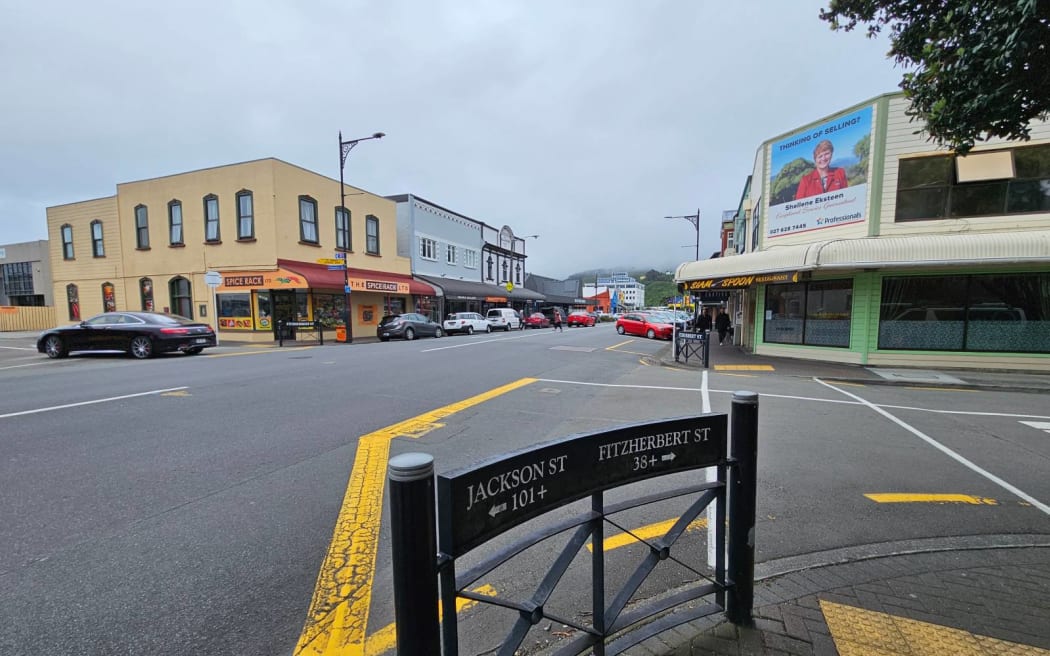 Jackson Street in Petone.
